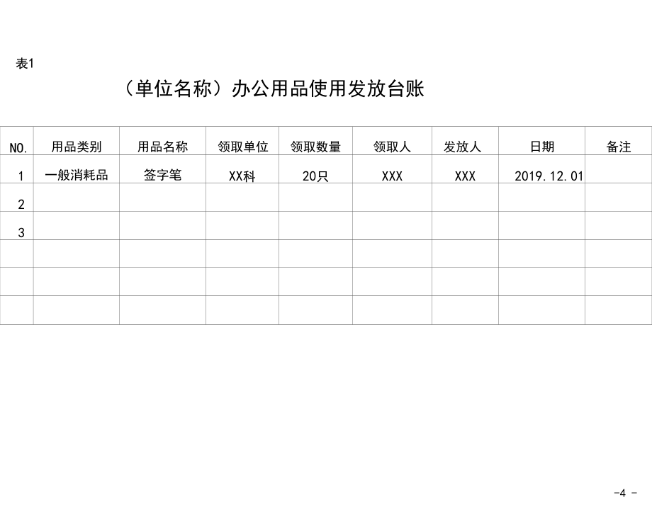 優化辦公流程 高效管理《辦公用品管理臺賬》